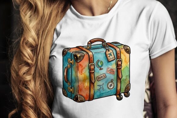 Download Travel Suitcase Summer Item Clipart - Item Collection